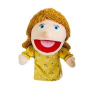 Kids Soft Grandmother Hand Puppet Toy | Storytelling Puppet for Girls and Boys, Soft Family Hand Learning Play, Ideal for Theatre, Imaginative Play, Classroom Or Home Activities