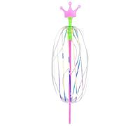 Kids Spinner Twirler - ABS 34.5cm, Magic Glowing Wand, Battery Powered | LED Lights, Rotating Bubble Toy, Light Up Sensory Stick for Kids, Adults, Birthdays, Holidays, Indoor Outdoor Games