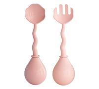 Kids Spoons, Non Stick Utensils, Insulated Baby Cutlery, Ideal for Easy Feeding, Comfortable Grip Design for School, Restaurant, Camping, Kitchen, Living Room 1.38x5.12 Inches