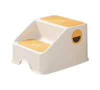 Kids Step Stool, 2-Step Anti-Slip Potty Training Stool for Boys and Girls, Durable Lightweight Step Ladder for Preschoolers, Kindergarten, Daycare, Home, Apartment, Bathroom, Kitchen, Playroom