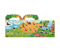 Kids Sticker Book - Quiet Toy Workbook Game for | Sticker Activity Book Perfect for 0-3 Years Old Boys Girls Youth Home Travel School Playroom Kindergarten Learning Fun