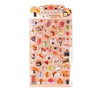 Kids Stickers Pack - Adhesive Decal Decorations, 3D Bubble Sticker Set with Bright Colors and Fun Shapes, Ideal for Laptops Party Birthday Classroom Activity Reward Prizes