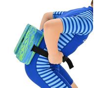 Kids Swim Float Belt for Learning - EVA Back Float Board, 15x7x4cm - Adjustable Anti-Slip Buckle Safety Lock for Swimming Training