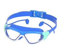Kids Swim Goggles, Child Swimming Goggle with Earplugs, Multicolor Non Slip UV Proofing Anti Fog & Leak Proof Snug Fit Waterproof for 2-14 Years Old Youth, Toddler, Lake, Beach, Diving, and Pond