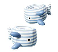Kids Swimming Arm Bands - Inflatable Fish Pool Floats | Buoyancy Sleeve Rin