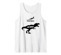 Kids T Rex Your Uncle My Uncle Funny Boys Girls Dino Débardeur