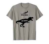 Kids T Rex Your Uncle My Uncle Funny Boys Girls Dino T-Shirt