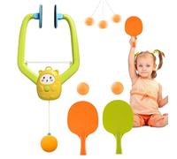 Kids Table Tennis, Door Pong Game, Children’s Table Tennis, Parent-Child Pong Game, Indoor Door Frame Pong Game with Rackets and Balls, Fun Parent-Child Activity for All Ages