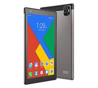 Kids Tablet 8 Pouces, Toddler Tablet for Child, Ages 6 to 12, 2GB 32GB Storage Dual Camera WiFi BT IPS Screen Tablet for Kids, Octa Core Processor, 4500mAh (Black) (Color : Grey)