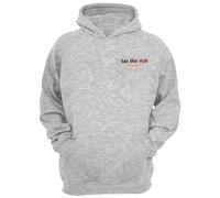 Kids Tax The Rich Parody Sweat à capuche avec slogan politique amusant - Pull unisexe audacieux, gris, 7 Years