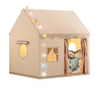 Kids Tent Playhouse - Tente intérieure pour, Tente | Grand Tapis Lavable Playhouse, Maison de Jouet de Petite Maison de château pour la Base secrète de Jeu de lit de rêve, Maison de jou