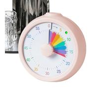 Kids Timer - Rainbow Visual Schedule, Clock | Study Management Educational Hardware, Silent Countdown Time Tracking Solution for Home School Meetings Offices Classroom Study Desk Activities