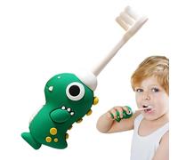 Kids Toothbrush, Child-Sized Toddler Training Brush with Soft Bristles, 4.88x0.47 inches Compact Fun Dinosaur Design Toothbrush Perfect for Teaching Kids Proper orals Hygiene