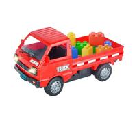 Kids Toys, Remote Control Toy Car, 7.09x3.35 Inches Construction Truck with Led Auto Functions, Realistic Vehicle Toy for Boys, Girls, Teens, Indoor, Outdoor, Racing, Birthday, Holiday Presents