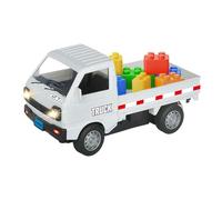 Kids Toys, Remote Control Toy Car, 7.09x3.35 Inches Construction Truck with Led Auto Functions, Realistic Vehicle Toy for Boys, Girls, Teens, Indoor, Outdoor, Racing, Birthday, Holiday Presents
