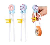 Kids Training Chopsticks - 2 Pair Reusable Learning Helper For Beginners