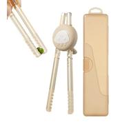 Kids Training Chopsticks, Adjustable Utensils, Beginner Friendly Food Practice Tool, High-temp Resistant, Dishwasher Safe Design, Suitable For Children Learning To Eat