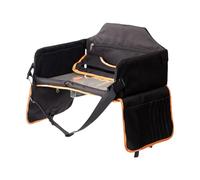 Kids Travel Tray, Toddler Car Seat Desk, 15.75x13.78x12.2 inches, Lap Table Organizer Stand, Multi-Use Holder with Cup Slot, Ideal for Tablet Viewing, Laptop Use, Snack Time, Baby Airplane Bed