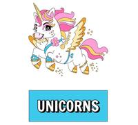 Kids Unicorn Colouring book + bonus affirmation section