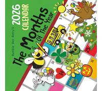 Kids Wall Calendar 2026 - Bumble Bee Betty's "The Months of the Year": Simple Rhymes and Fun Illustrations To Go With Each Month!