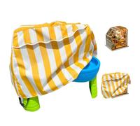 Kids Water Desk Protector - 94x56x65cm Thick Weather Resistant Fabric Two Step Secure Fitted Outdoor Equipment Easy Clean Storage Case | for Garden Terrace Balcony Yard Area