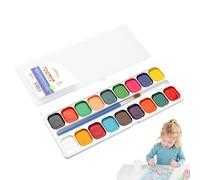 Kids Watercolor Paint Set - Assorted Drawing Art Watercolor Palette | Classroom Drawing Art, Safe Bulk Kids Paint for Easter, Birthday, Children's Day