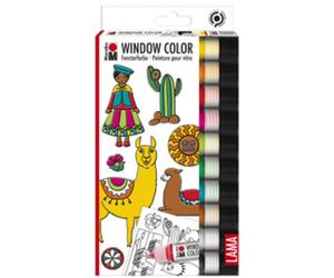 KiDS Window Color 'LAMA', set, 10 x 25 ml