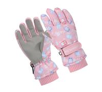 Kids Winter Gloves - 8.27 Inch Thermal Mittens | Polyester Cotton Velvet - Cold Weather Outdoor Gloves For Running Cycling Randonnée Travel And Commuting Boys Girls Children