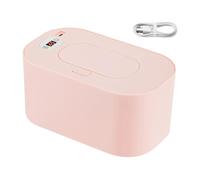 Kids Wipes Warmer, Portable Usb Kids Wipes Holder, Smart Temperature Control, Large Capacity Diaper Insulation Box, Travel Tissue Dispenser For Boys & Girls