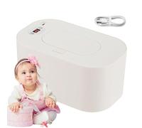Kids Wipes Warmer, Portable Usb Kids Wipes Holder, Smart Temperature Control, Large Capacity Diaper Insulation Box, Travel Tissue Dispenser For Boys & Girls