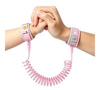 Kids Wrist Link - Retractable Safety Strap Magnetic | Anti Lost Band Secure Adjustable Design Comfortable Material Protection for Boys Girls, Travel Outdoor, Museum, Commuting Use