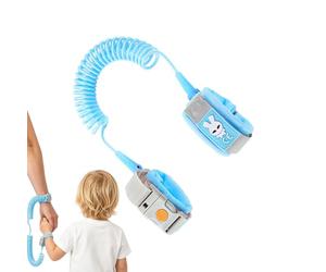 Kids Wrist Link - Retractable Safety Strap Magnetic | Anti Lost Band Secure Adjustable Design Comfortable Material Protection for Boys Girls, Travel Outdoor, Museum, Commuting Use