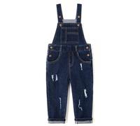 KIDSCOOL SPACE Bébé & Petits Garçons/Filles Salopette Denim Bleu,Salopette Jean,Bleu,4-5 Ans