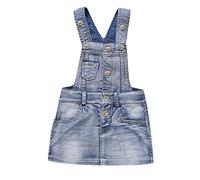 KIDSCOOL SPACE Robe Salopette en Jean pour bébé, Pull en Jean pour Petites Filles, 2-3 Ans