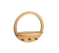 Kidsdepot étagère murale avec miroir - Bâches - rotin - 40 centimètres x 10 centimètres