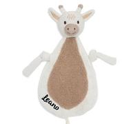 KIDSLINO Doudou girafe en tricot Jollein, cadeau pour bébé, personnalisable