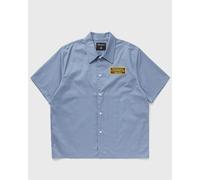 KidSuper Studios X Mercedes Benz Cropped Work Shirt men Shortsleeves blue taille: M