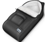 KIDUKU Chancelière pour Poussette - Sac de Couchage bébé Lavable | Couvre-Pieds pour Coque bébé avec Fermeture éclair et Grande Poche