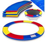 KIDUKU® Coussin de Protection 305cm Multicolore pour Trampoline Couverture Rembourrage | résistant aux intempéries, UV et au Gel