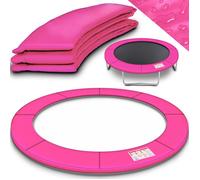 KIDUKU® Coussin de Protection 427cm Rose pour Trampoline Couverture Rembourrage | résistant aux intempéries | aux UV et au Gel