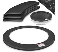 KIDUKU® Coussin de Protection pour trampoline | Bordure de couvre-ressort pour trampoline | Ø244 cm | Anthracite