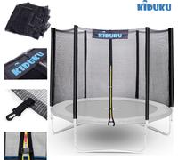 KIDUKU Filet de Remplacement pour Trampolines Filet de sécurité pour Trampolines Ø 244 305 366 427 cm (427 cm - 8 Barres)