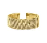 KIDULT - Bracelet pour femme - Bracelet cuff doré avec maille - 831227