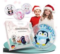 KIDVERSE Chaufferette Main Enfant - Bouillotte Main reutilisable Enfants (Paillettes)