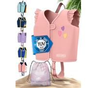 KIDVERSE Gilet Natation Enfant 3 Ans à 6 Ans - qualité certifiée - Aide à la flottaison pour Fille & garçon - Apprentissage Piscine - Gilet Enfant picine