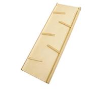 KIDWOOD™ Toboggan en bois double face Accessoires pour cadre d'escalade Tour d'escalade d'intérieur en bois massif
