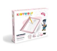 Kidydraw-pro tablette lumineuse nomade rose dessinons la mode