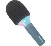 Kidymic Bleu ¿ Micro Karaoké Enfant Bluetooth Avec Effets Sonores Et Lumineux ¿ Microphone Ludique Pour Chanter, S¿Amuser Et Créer En Famille
