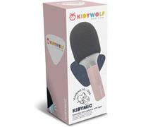 Kidywolf Micro karaoké enfant Kidymic Rose – Bluetooth, effets sonores et lumineux