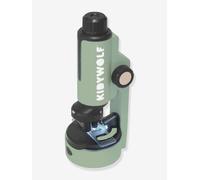 Kidywolf Microscope portable KIDYMICROSCOPE Numérique pour enfant 50x-300x Kit 9 échantillons Vert